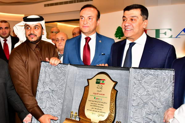 الحوت وسفير لبنان يفتتاح المقر الجديد لطيران الشرق الاوسط